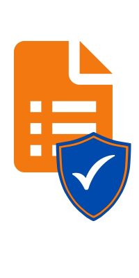 file with shiled